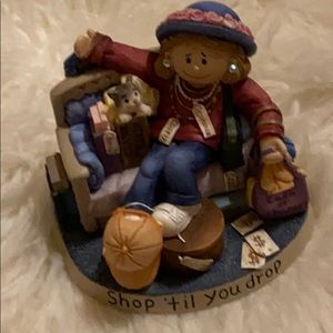 VTG PVC ZINGLE BERRY SHOP TIL YOU DROP FIGURINE